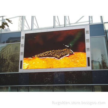 Advertising Video Screen Waterproof P31.25 Outdoor LED Display